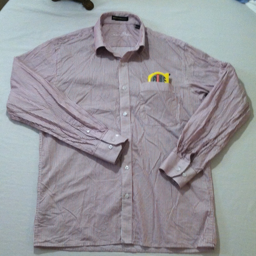 LARGE LOUIS PHILIPPE BUTTON DOWN SHIRT - Picture 1 of 4